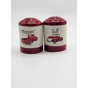 Ceramic Vintage Pickup Truck Salt and Pepper Shakers, Unique Rustc Salt  Pepper